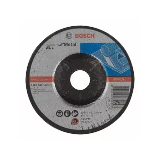   BOSCH Čistiaci kotúč na kov 125 x 6,0 x 22,2 mm ohnutý Štandard na kov A 24 P BF