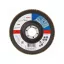 BOSCH Lamelový brúsny kotúč kužeľový 125 x 22,2 / P80 oxid hlinitý X431