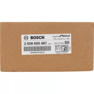 BOSCH Fíbrový kotúč na kov 180 x 22,2 mm / P80