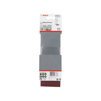 BOSCH Brúsny pás 3 kusy 75 x 457 mm / P60,P80,P100 (3 ks)