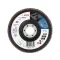 BOSCH Lamelový brúsny kotúč kužeľový 125 x 22,2 / P40 zirkón-korund X551 inox
