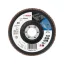 BOSCH Lamelový brúsny kotúč kužeľový 125 x 22,2 / P40 zirkón-korund X551 inox