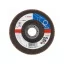 BOSCH Lamelový brúsny kotúč kužeľový 125 x 22,2 / P80 zirkón-korund X551 inox