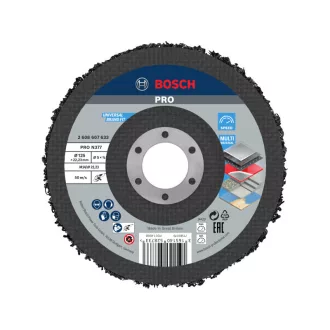 BOSCH PRO Čistiaci kotúč 125 mm kov/inox N377