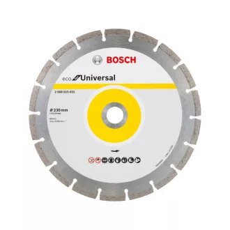   BOSCH Diamantový rezací kotúč 230 x 2,6 x 7,0 x 22,2 mm segmentový ECO pre univerzálny