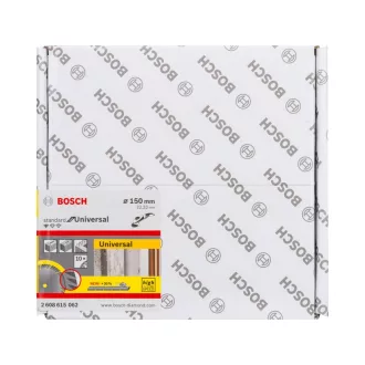   BOSCH Diamantový rezací kotúč 150 x 2,4 x 10 x 22,2 mm segmentovaný Standard for Universal (10 ks)