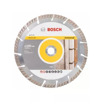   BOSCH Diamantový rezný kotúč 230 x 2,6 x 10 x 22,2 mm segmentovaný Multi Material