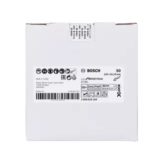   BOSCH X-LOCK Fibertáč 125 x 22,2 / P50 BfM+I R780 s keramickými zrnami