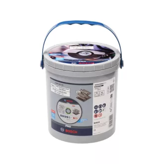   BOSCH PRO Rezný kotúč na nerez/ocel 125 x 1,0 x 22,2 mm St. Steel & Metal balené v vedre (100 ks)