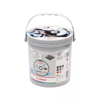   BOSCH Rezný kotúč na kov 125 x 1,0 x 22,2 mm Standard pre kov vo vedierkovej balení (100 ks)