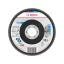 BOSCH Lamelový brúsny kotúč rovný 125 x 22,2 / P40 hliníkový oxid X451 Multi Material