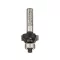 BOSCH Tvrdokovový zaobľovací frézový nástroj s guľôčkovým ložiskom 20,7 (r=4 mm) x 10,5 x 53 x 8 mm