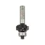 BOSCH Tvrdokovový zaobľovací frézový nástroj s guľôčkovým ložiskom 20,7 (r=4 mm) x 10,5 x 53 x 8 mm