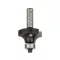 BOSCH Tvrdokovový okrúhly frézovací nástroj s guľôčkovým ložiskom 28,7 (r=8 mm) x 15,2 x 53 x 8 mm