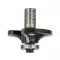 BOSCH Tvrdokovový zaobľovací fréza s guľovým ložiskom 32,7 (r=10 mm) x 16,5 x 57 x 8 mm