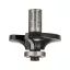 BOSCH Tvrdokovový zaobľovací fréza s guľovým ložiskom 32,7 (r=10 mm) x 16,5 x 57 x 8 mm