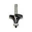 BOSCH Karbidový zaobľovací frézovací vŕtak s guľôčkovým ložiskom 36,7 (r=12 mm) x 19 x 60 x 8 mm