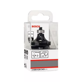   BOSCH Karbidový zaobľovací frézovací vŕtak s guľôčkovým ložiskom 36,7 (r=12 mm) x 19 x 60 x 8 mm