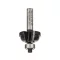 BOSCH Tvrdokovový profilovací frézovací nástroj "E" s guľôčkovým ložiskom 28,5 (r=6,3 mm) x 13,2 x 54 x 8 mm