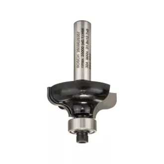   BOSCH Tvrdokovový "G" profilový frézovací nástroj s ložiskovým vodítkom 31,8 (r=4,8 mm) x 12,4 x 54 x 8 mm