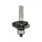 BOSCH Tvrdokovový "G" profilový frézovací nástroj s ložiskovým vodítkom 31,8 (r=4,8 mm) x 12,4 x 54 x 8 mm