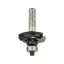BOSCH Tvrdokovový "G" profilový frézovací nástroj s ložiskovým vodítkom 31,8 (r=4,8 mm) x 12,4 x 54 x 8 mm