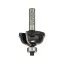 BOSCH Karbidový frézovací nástroj "F" profil s guľovým ložiskom 35,0 (r=9,5 mm) x 16,2 x 59 x 8 mm