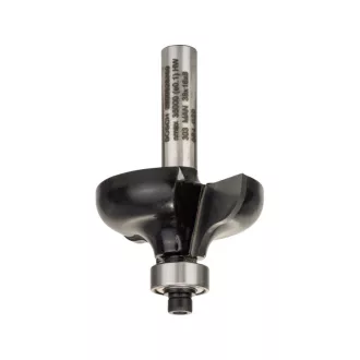   BOSCH Tvrdokovový frézovací nástroj "G" guličkovým ložiskom 38,0 (r=6,35 mm) x 15,7 x 57 x 8 mm
