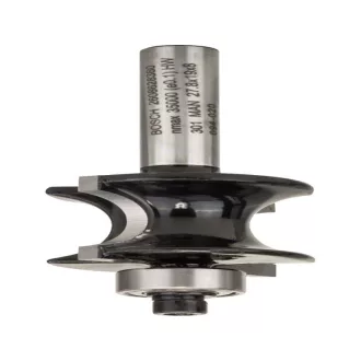   BOSCH Tvrdokovový polkruhový frézer s guľôčkovým ložiskom 27,8 (r=6 mm) x 19 x 63 x 8 mm