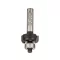 BOSCH Tvrdokovový frézovací nástroj na zaoblenie s guľôčkovým ložiskom 20,7 (r=4 mm) x 9 x 53 x 8 mm