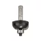 BOSCH Tvrdokovový guľôčkový fréz s ložiskom 32,7 (r=10 mm) x 14 x 55 x 8 mm