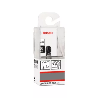   BOSCH Tvrdokovový konkávny fréza 8,0 (r=4 mm) x 9,2 x 40 x 8 mm