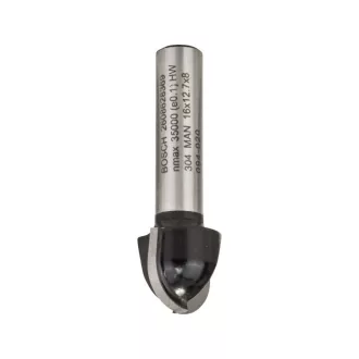   BOSCH Karbidový hlboký fréz 16,0 (r=8 mm) x 12,4 x 45 x 8 mm