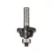 BOSCH Tvrdokovový "B" profilový frézovací nástroj s guľôčkovým ložiskom 28,6 (r=4 mm) x 8 x 12,4 x 54 x 8 mm