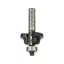BOSCH Tvrdokovový "B" profilový frézovací nástroj s guľôčkovým ložiskom 28,6 (r=4 mm) x 8 x 12,4 x 54 x 8 mm