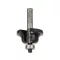BOSCH Karbidový frézovací nástroj "B" s loptovým ložiskom 38,1 (r=6,3 mm) x 12,7 x 17 x 61 x 8 mm