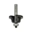 BOSCH Karbidový frézovací nástroj "B" s loptovým ložiskom 38,1 (r=6,3 mm) x 12,7 x 17 x 61 x 8 mm