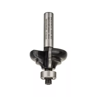   BOSCH Tvrdokovový frézovací bit "C" s loptovým ložiskom 31,8 (r=4,8 mm) x 9,5 x 14 x 57 x 8 mm