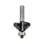 BOSCH Tvrdokovový frézovací bit "C" s loptovým ložiskom 31,8 (r=4,8 mm) x 9,5 x 14 x 57 x 8 mm