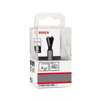   BOSCH Tvrdokovový frézovací nástroj 14,0 x 14 x 55 x 8 mm / 15°