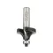 BOSCH Tvrdokovový okrúhly fréz s guľôčkovým ložiskom 36,7 (r=12 mm) x 19 x 70 x 12 mm