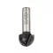 BOSCH Tvrdokovový koncový fréz 24,0 (r=12 mm) x 15,9 x 57 x 12 mm