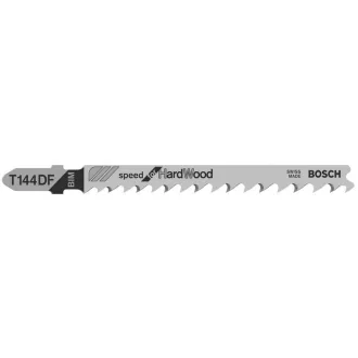   BOSCH Pílový list priamočiary na tvrdé drevo T 144 DF 100/4,0-5,2 mm bimetal (5 ks)