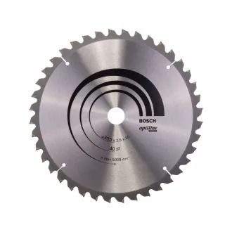   BOSCH Pílový kotúč na drevo 305 x 30 x 2,5 mm / 40T Optiline Wood ATB / N