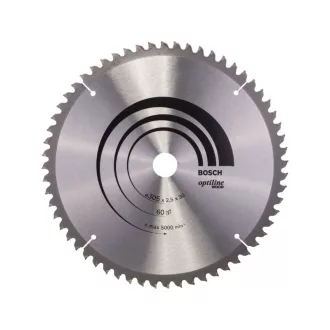   BOSCH Pílací kotúč na drevo 305 x 30 x 2,5 mm / 60T Optiline Wood ATB / N