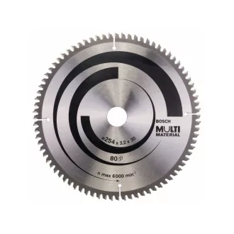   BOSCH Pílový kotúč univerzálny 254 x 30 x 3,2 mm / 80T MultiMaterial
