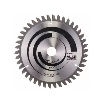   BOSCH Univerzálny pílový kotúč 160 x 20/16 x 2,4 mm / 42T MultiMaterial