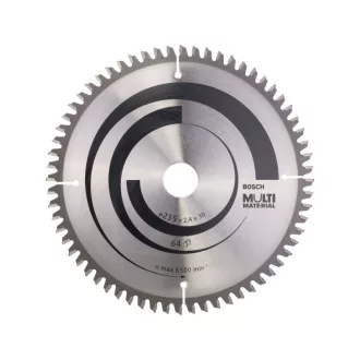   BOSCH Pílový kotúč univerzálny 235 x 30/25 x 2,4 mm / 64T MultiMaterial HLTCG