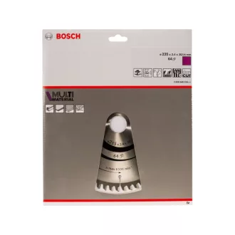   BOSCH Pílový kotúč univerzálny 235 x 30/25 x 2,4 mm / 64T MultiMaterial HLTCG