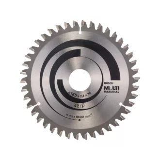   BOSCH Univerzálna pílová kotúč 165 x 30/20 x 2,4 mm / 42T MultiMaterial HLTCG